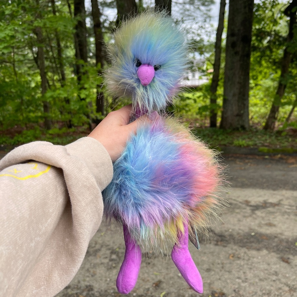 Jellycat Rainbow PomPom Ostrich